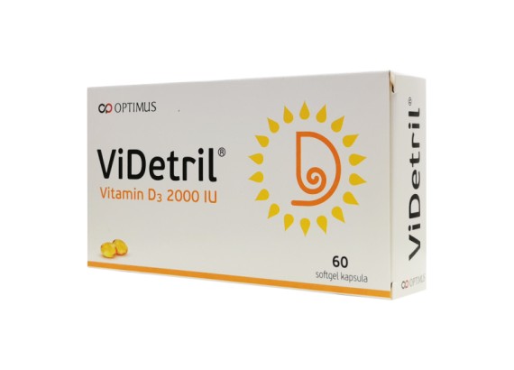 ViDetril® D3 2000 IU 60 softgel kapsula