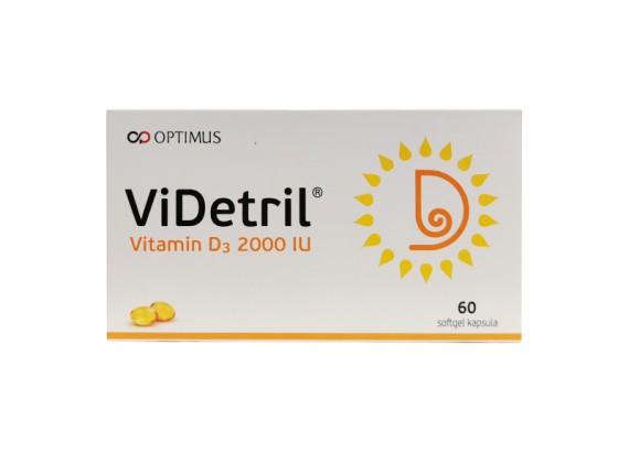 ViDetril® D3 2000 IU 60 softgel kapsula