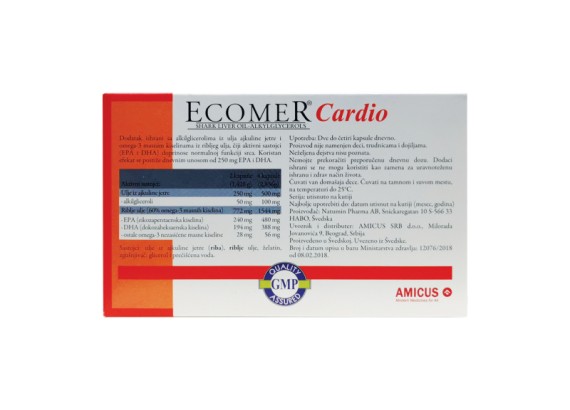 Ecomer® Cardio  60 kapsula