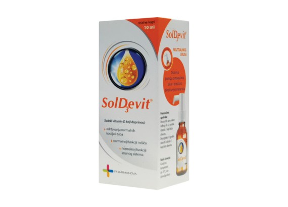 SolDevit® 400 IU oralne kapi 10 ml