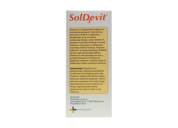 SolDevit® 400 IU oralne kapi 10 ml