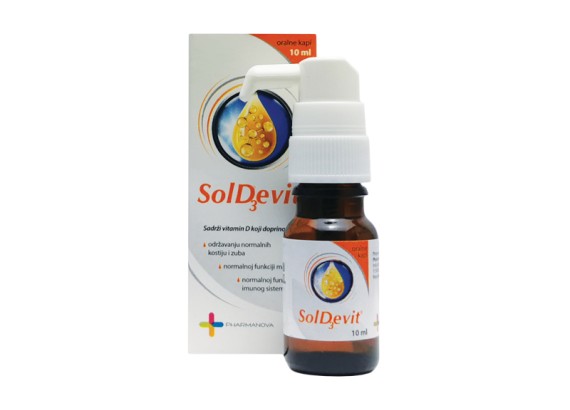 SolDevit® 400 IU oralne kapi 10 ml