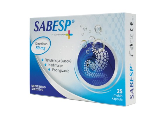 Sabesp® 80 mg 25 kapsula