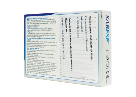 Sabesp® 80 mg 25 kapsula