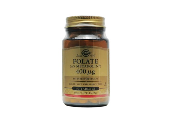 Solgar® Folate 400 mcg 50 kapsula