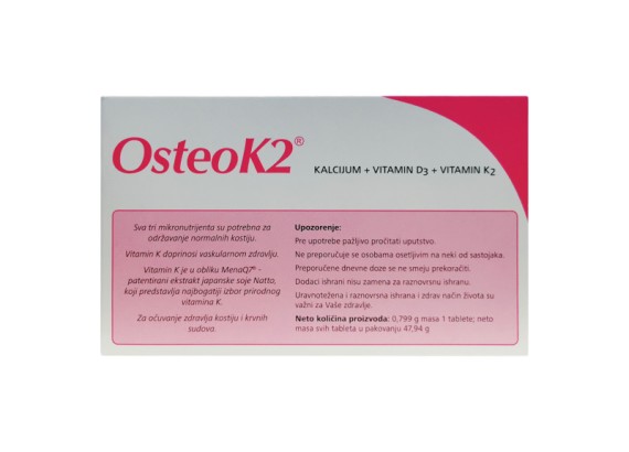 OsteoK2® 60 tableta