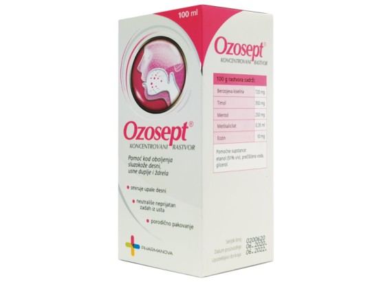 Ozosept® koncentrovani rastvor 100 ml