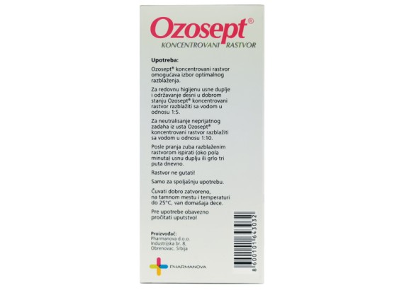 Ozosept® koncentrovani rastvor 100 ml