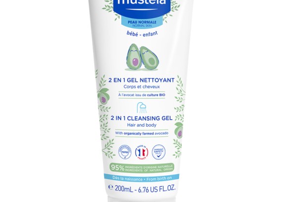 Mustela® Šampon za pranje kose i tela 2u1 200 ml