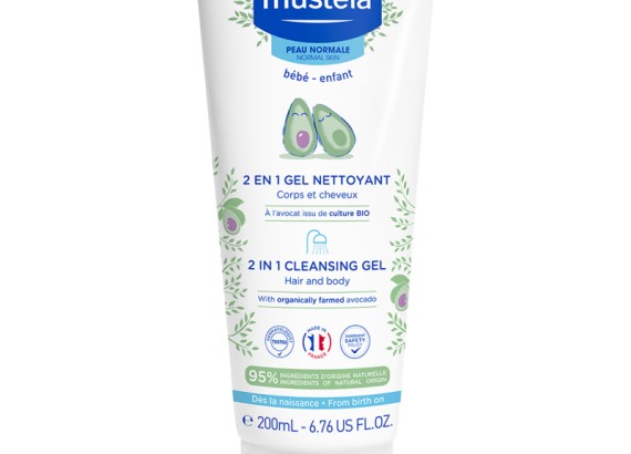 Mustela Šampon za pranje kose i tela 2u1 200 ml