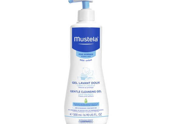 Mustela® blagi gel za kupanje 500 ml
