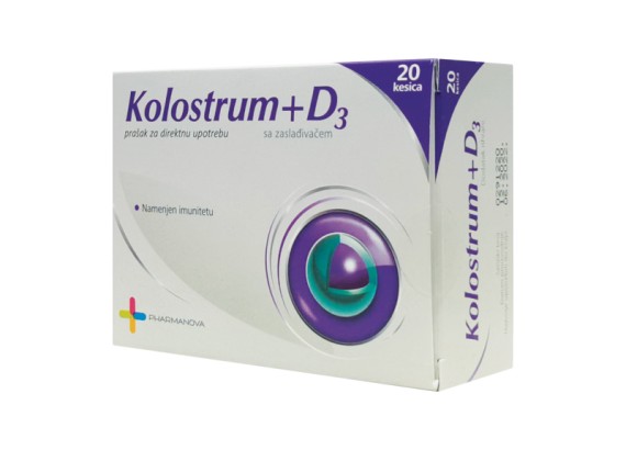 Kolostrum + D3 20 kesica