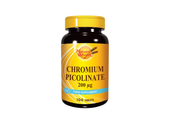 Natural Wealth CHROMIUM PICOLINATE 200   100 tableta