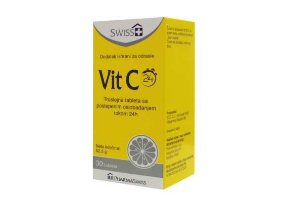 Swiss+ Vit C 24  30 tableta