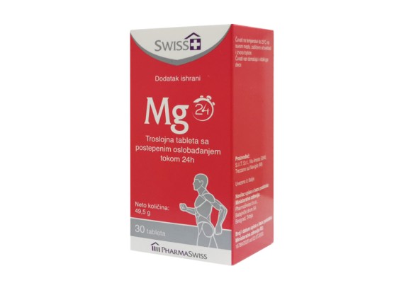 Swiss+ Mg 24  30 tableta