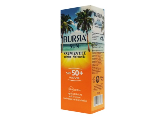 Burra® Sun Face cream SPF50+ 100 ml