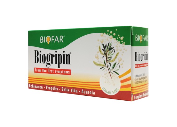 Biofar Biogripin® 8 šumećih tableta