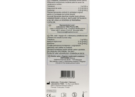 Thealoz duo gel® 30 jednodoznih kontejnera po 0,4 g