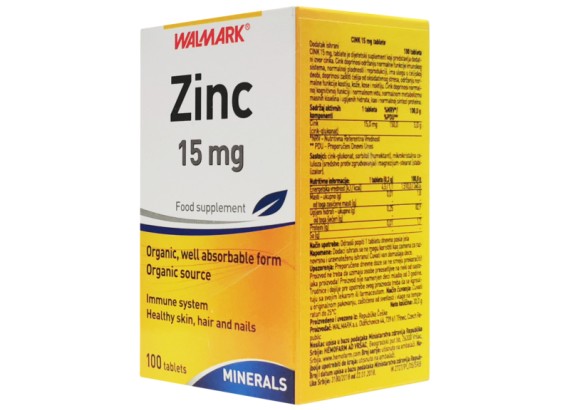 Walmark® Zinc 15 mg 100 tableta