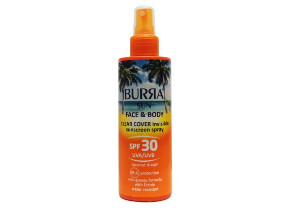 Burra® Sun Face & Body Spray SPF30 200 ml