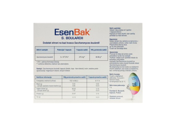 EsenBak® S. Boulardii 10 kapsula