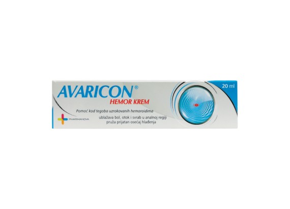 Avaricon® Hemor krem 20 ml