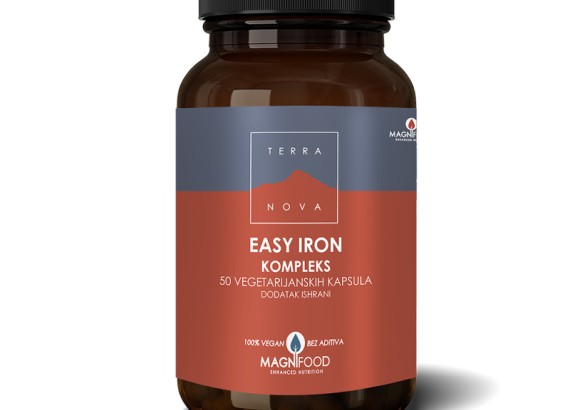 TerraNova Easy Iron kompleks 50 vege-kapsula