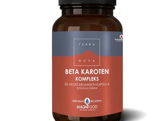 TerraNova Beta karoten kompleks 50 vege-kapsula