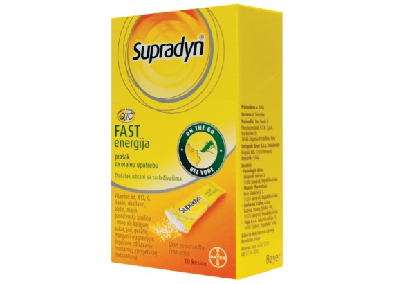 Supradyn Fast 10 kesica