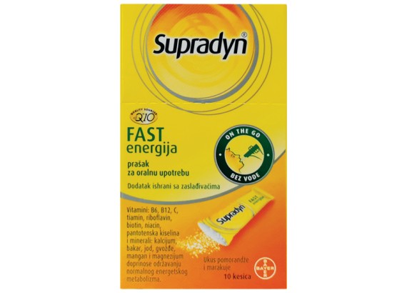 Supradyn Fast 10 kesica