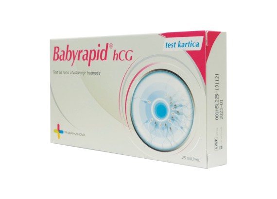 Test za trudnoću BabyRapid® HCG kartica