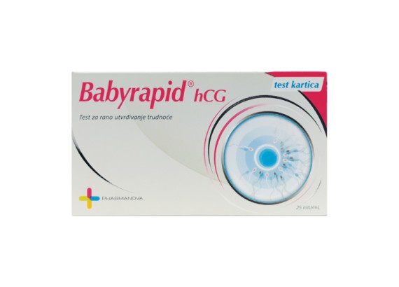 Test za trudnoću BabyRapid® HCG kartica