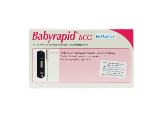 Test za trudnoću BabyRapid® HCG kartica