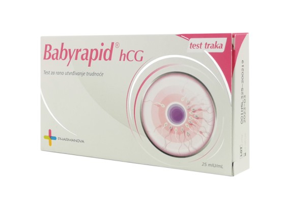 Test za trudnoću BabyRapid® HCG traka