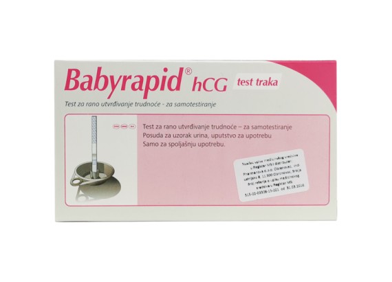 Test za trudnoću BabyRapid® HCG traka