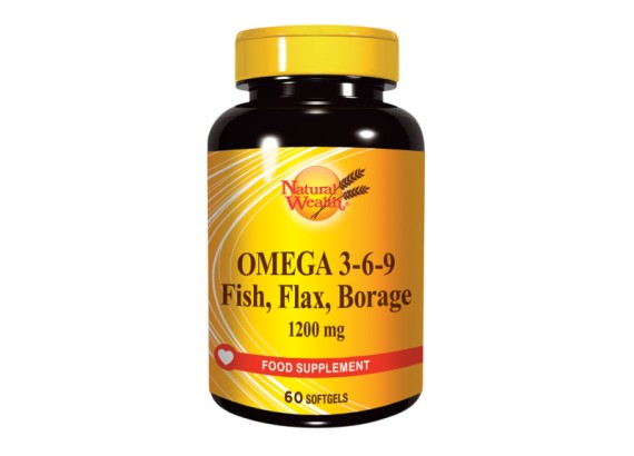 Natural Wealth Omega 3-6-9  60 kapsula