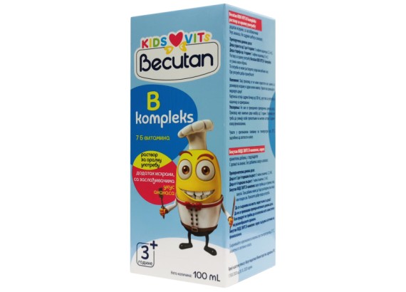 Becutan KIDS VITS B Kompleks  100 ml