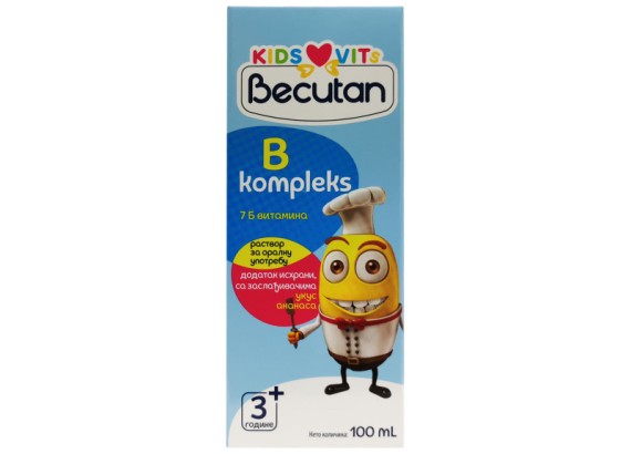 Becutan KIDS VITS B Kompleks  100 ml