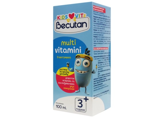Becutan KIDS VITS multivitamini  100 ml