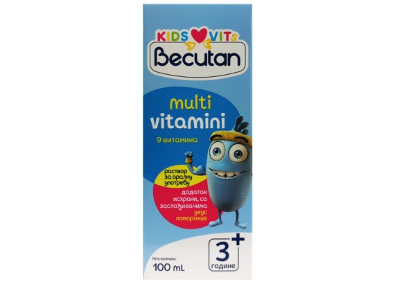 Becutan KIDS VITS multivitamini  100 ml