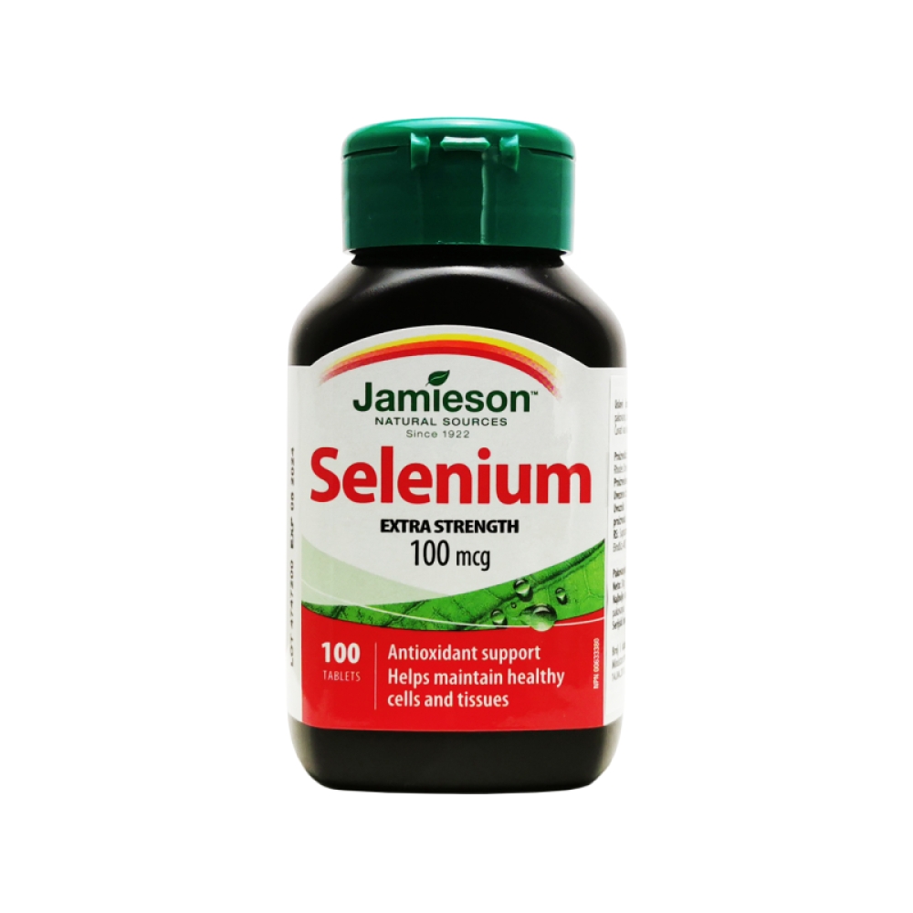 Jamieson Selenium Extra Strength 100 mcg 100 tablets Markfarm apoteka