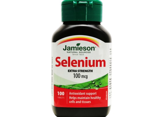 Jamieson Selenium Extra Strength 100 mcg  100 tablets
