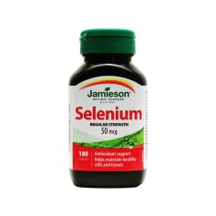 Jamieson Selenium 50 mcg  100 tablets