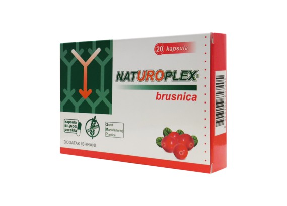 NATUROPLEX brusnica  20 kapsula