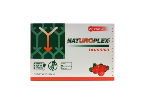 NATUROPLEX brusnica  20 kapsula