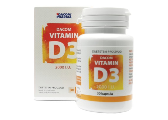 VITAMIN D3 2000 I.U. 30 kapsula