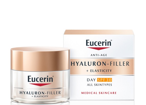 Eucerin Hyaluron-Filler + Elasticity Dnevna krema SPF30 50 ml