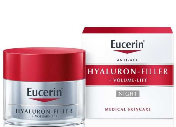 Eucerin Hyaluron-Filler + Volume-Lift noćna krema 50 ml