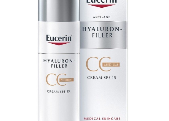 Eucerin Hyaluron-Filler CC krema tamna SPF15