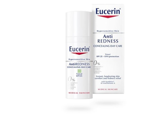 Eucerin AntiREDNESS Dnevna krema protiv crvenila sa zelenim pigmentima